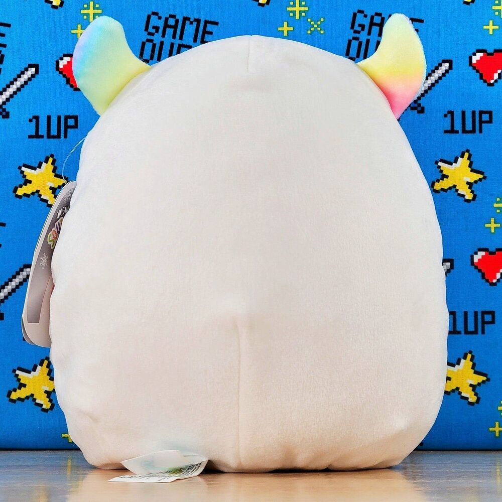 Squishmallow Yuri the Yeti 8" UltraSoft Christmas Holiday Kids Plush 2021 NWT - Picture 4 of 11